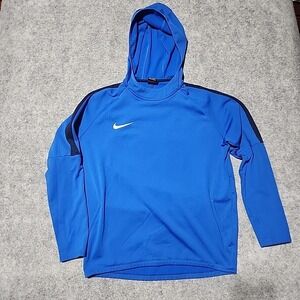 Nike Dri-Fit Hoodie Mens Youth Large or Adult Medium Blue